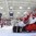 PLYMOUTH, MICHIGAN - APRIL 6: Switzerland's Nicole Bullo #23 scores on Czech Republic's Klara Peslarova #29 during relegation round action at the 2017 IIHF Ice Hockey Women's World Championship. (Photo by Minas Panagiotakis/HHOF-IIHF Images)

